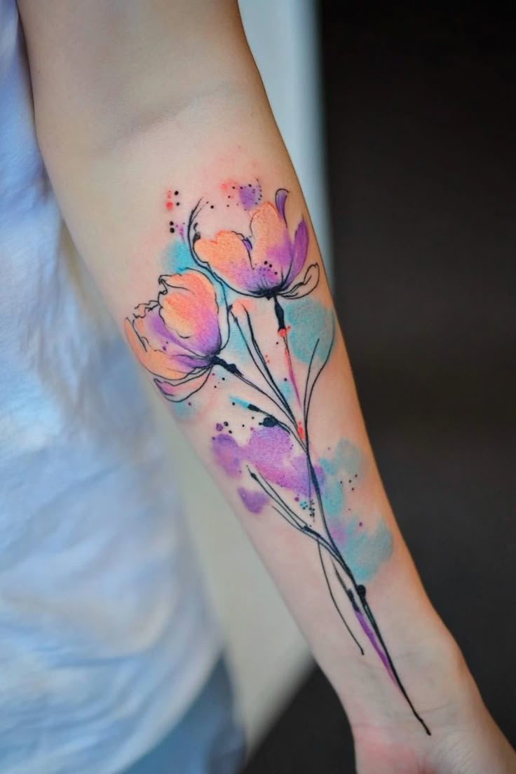 10 Stunning Watercolor Tattoo Ideas That Will Inspire Your Next Ink