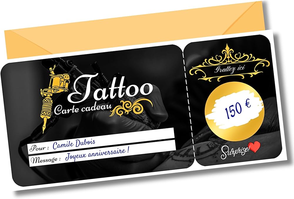Local Tattoo Gift Card