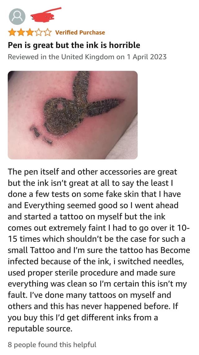 tattoo reviews upgrade