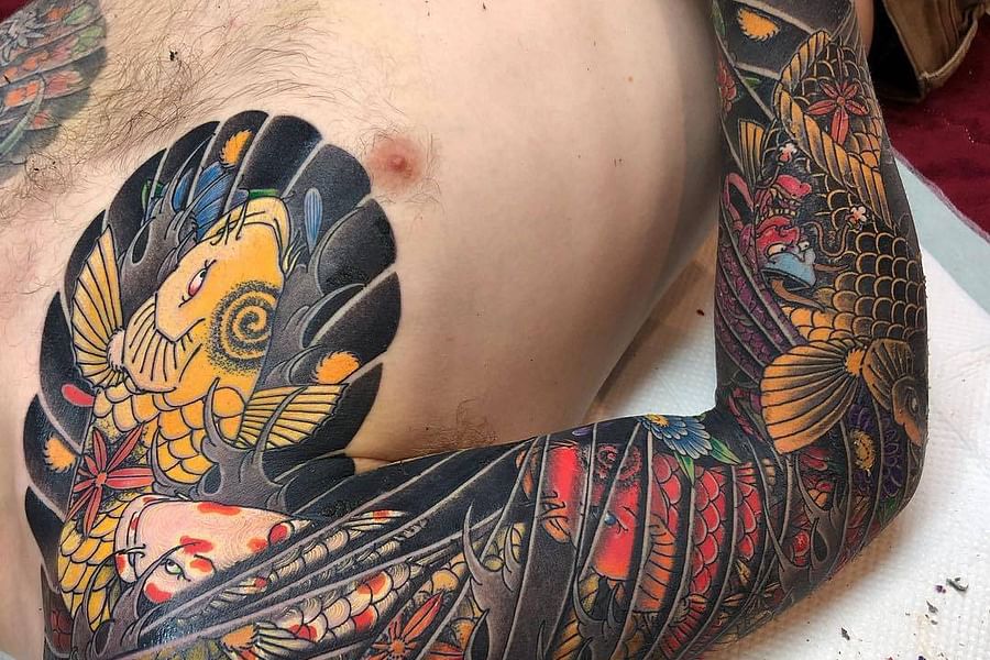 Japanese Irezumi tattoo art