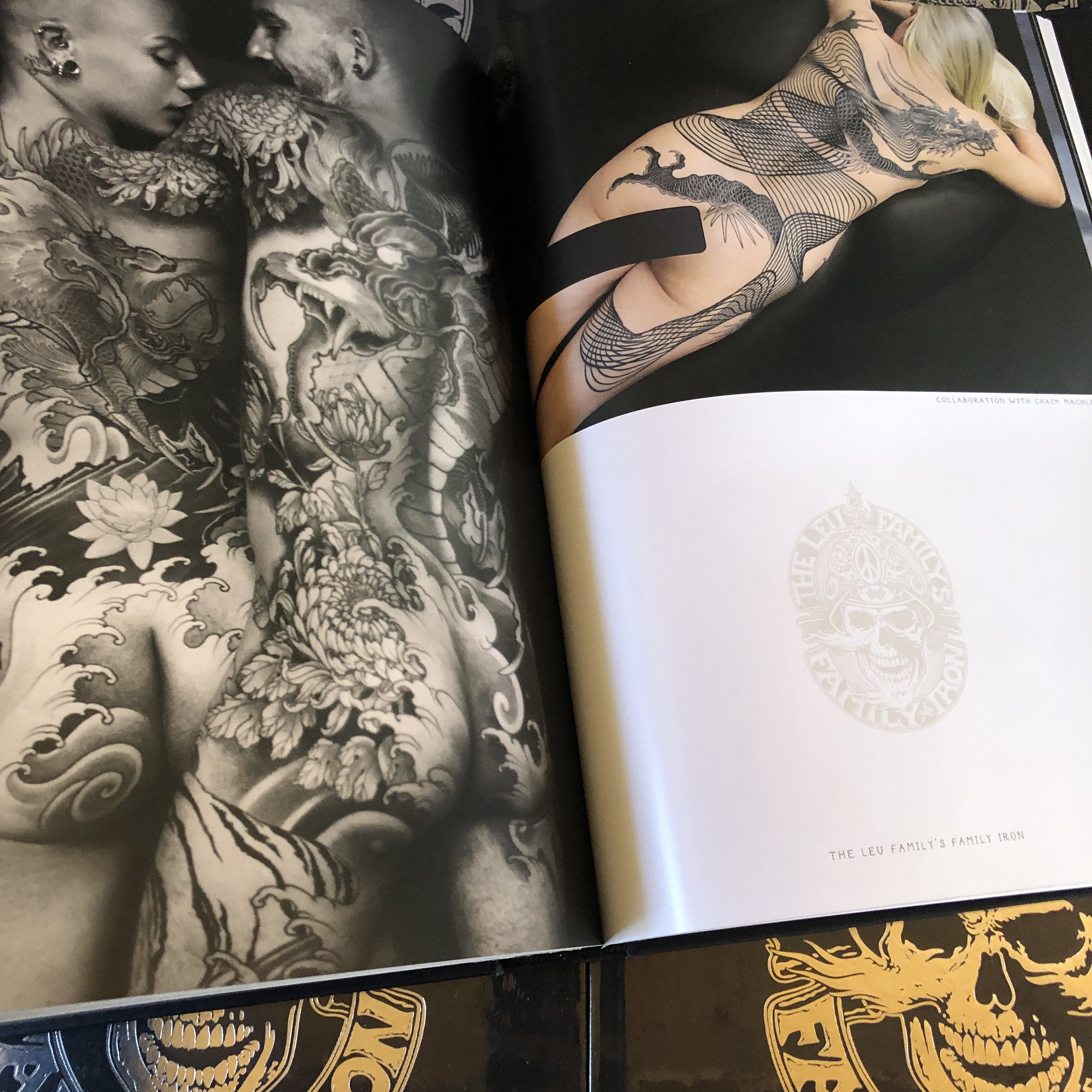 Filip Leu Japanese tattoos