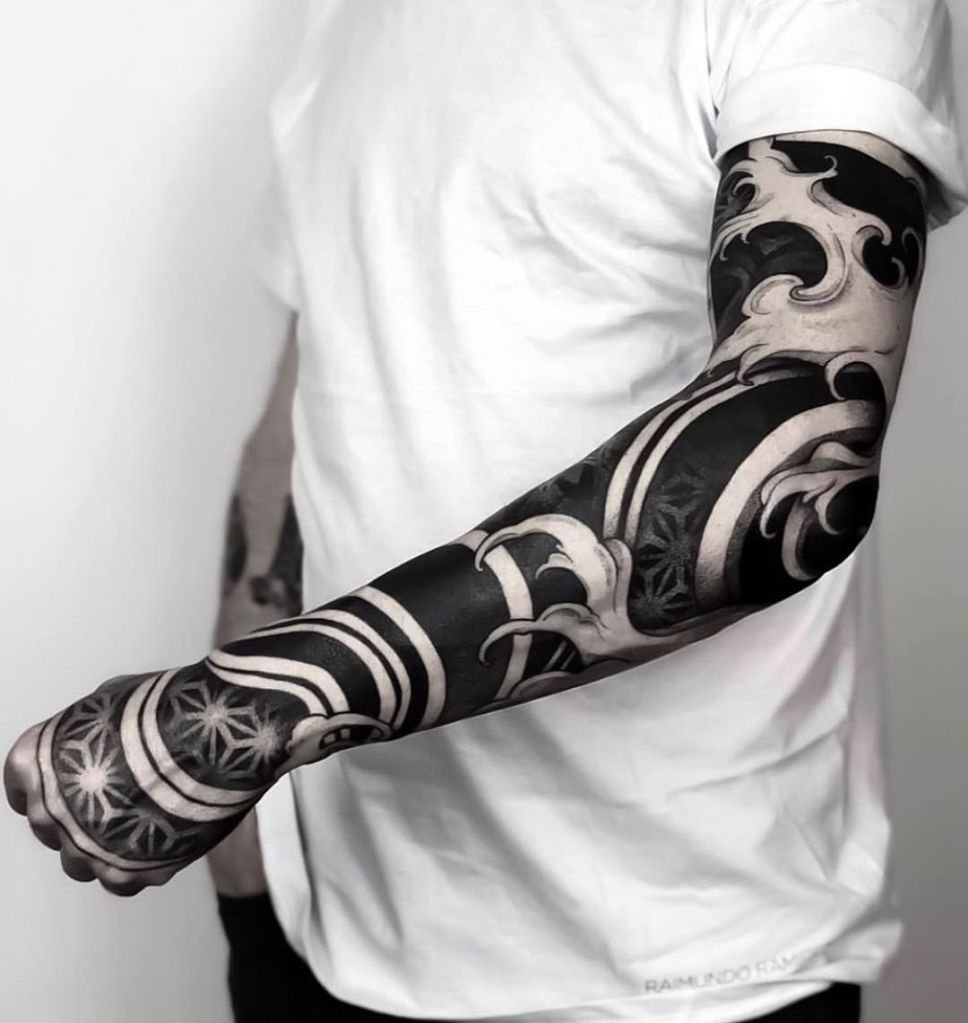 Ami James Japanese tattoos