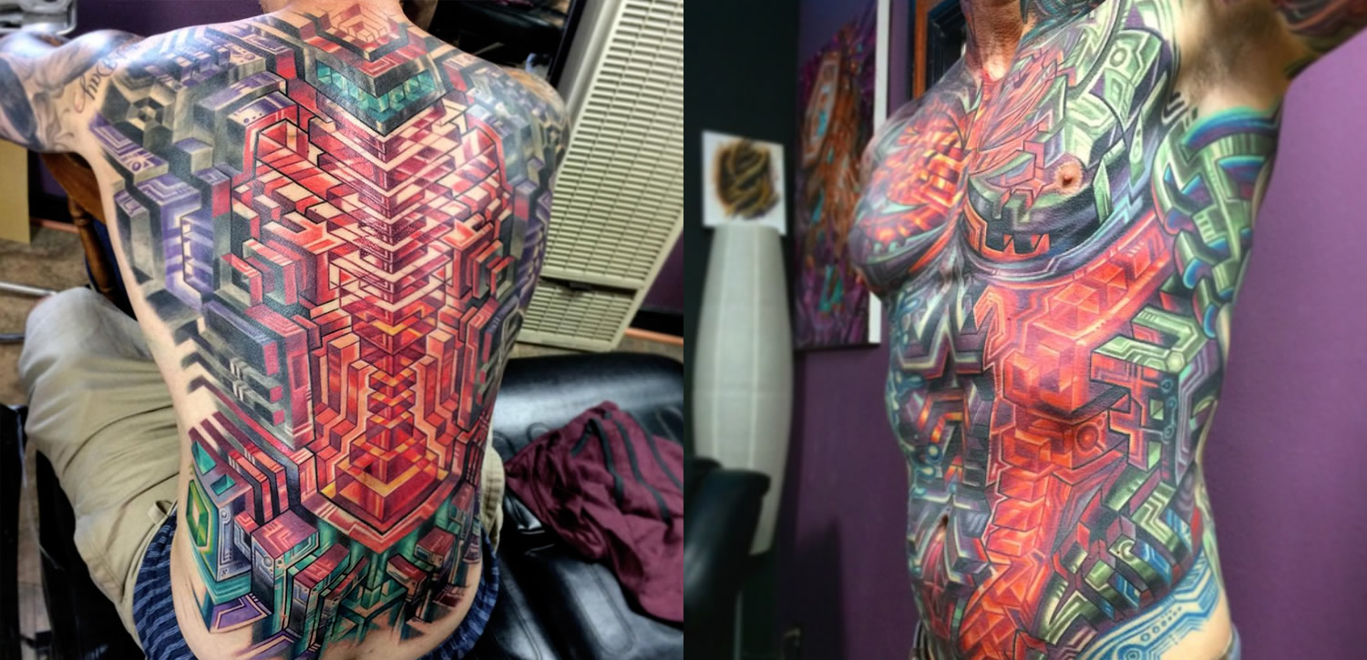 Guy Aitchison biomechanical tattoos