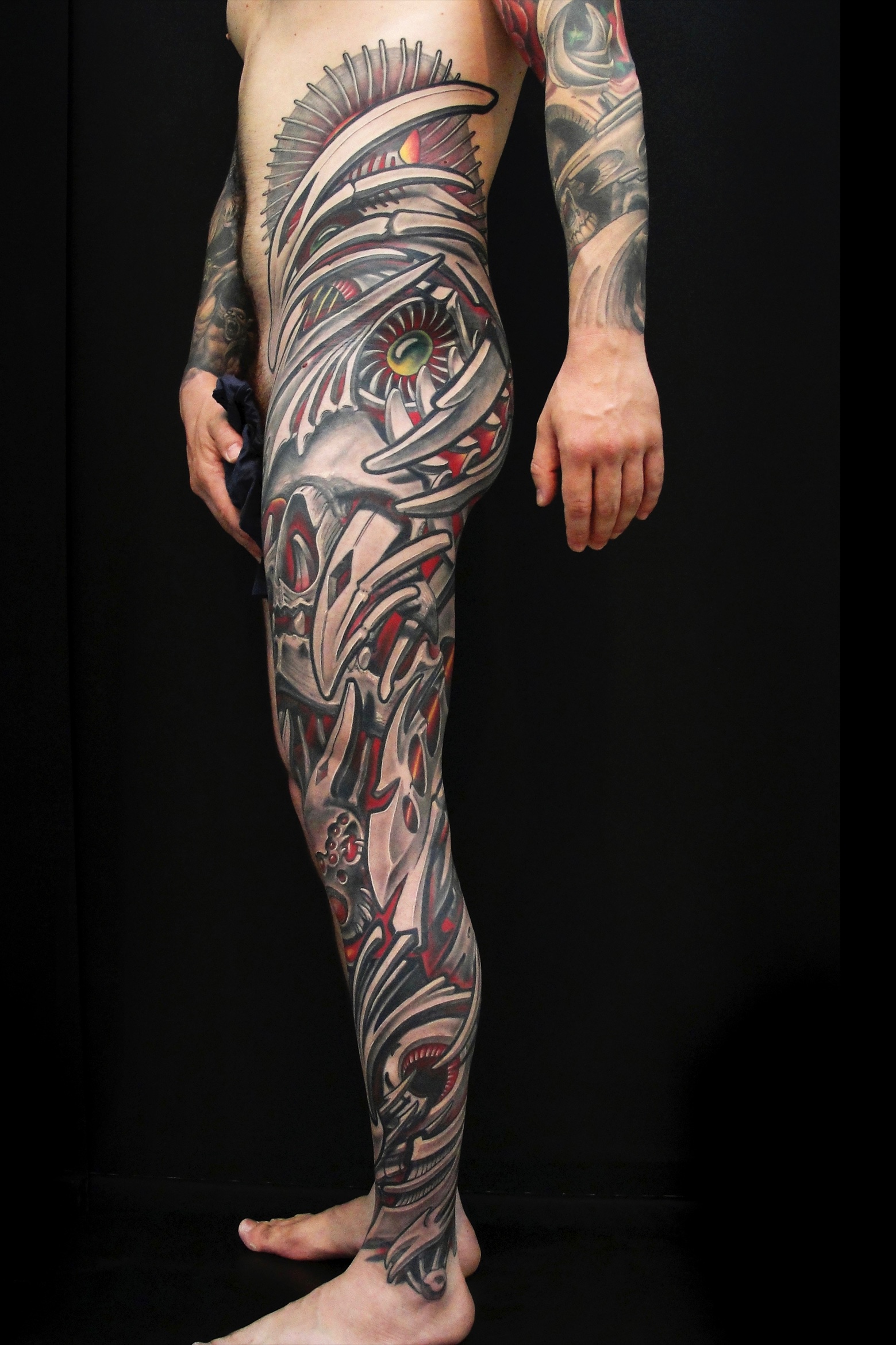 Robotic Biomechanical Tattoo