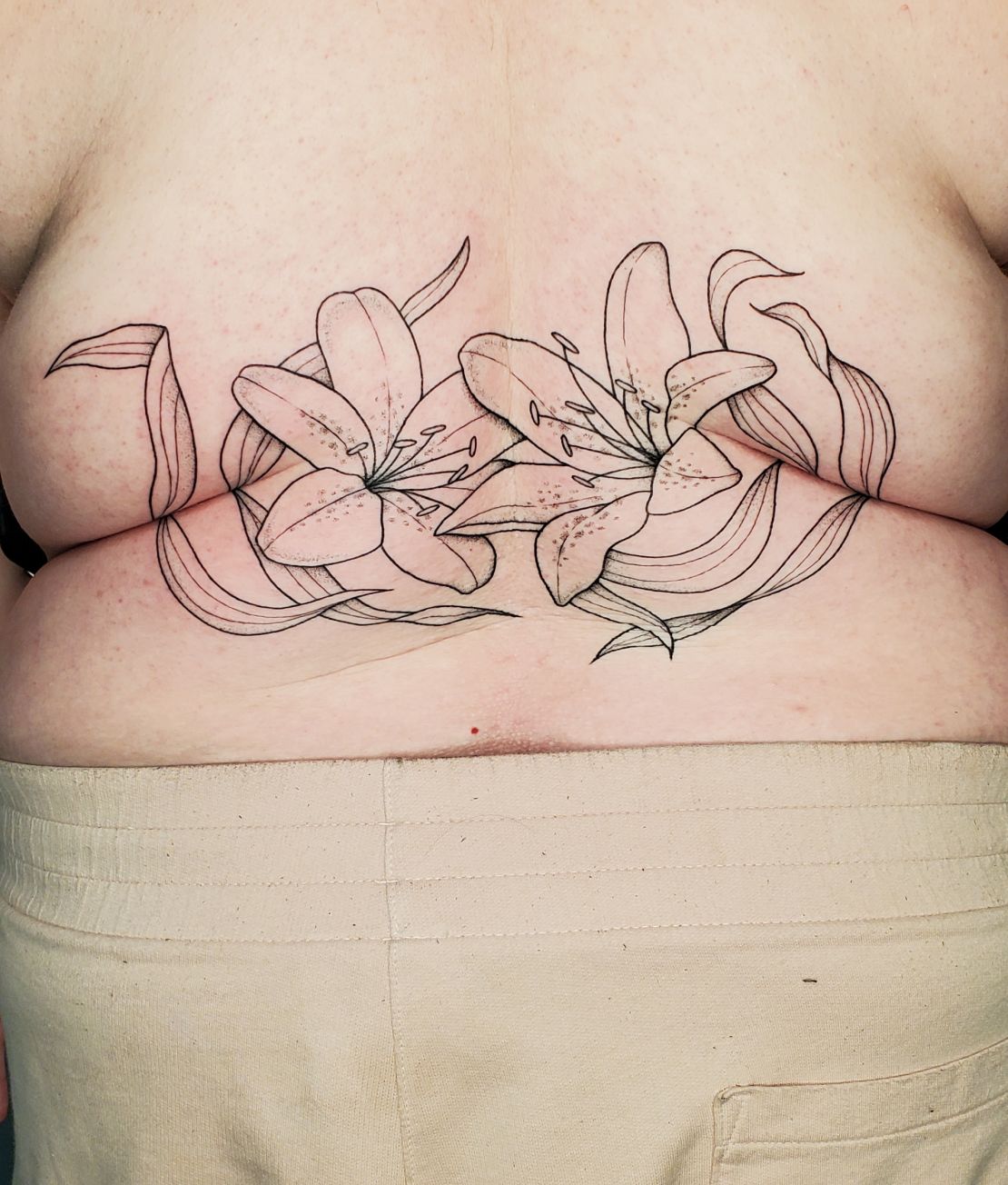 body positivity tattoo plus size