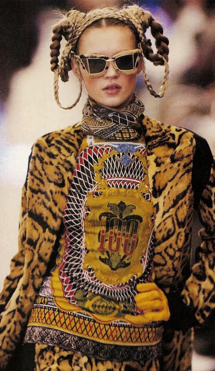 Jean Paul Gaultier tattoo fashion show