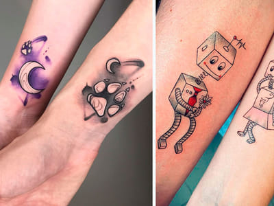 Matching Tattoos: Celebrating Connections with Meaningful Ink