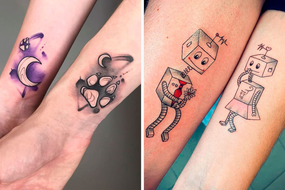 Matching Tattoos: Celebrating Connections with Meaningful Ink