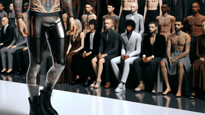 The Intersection of Tattoos and Fashion: When Skin Becomes a Canvas for Couture