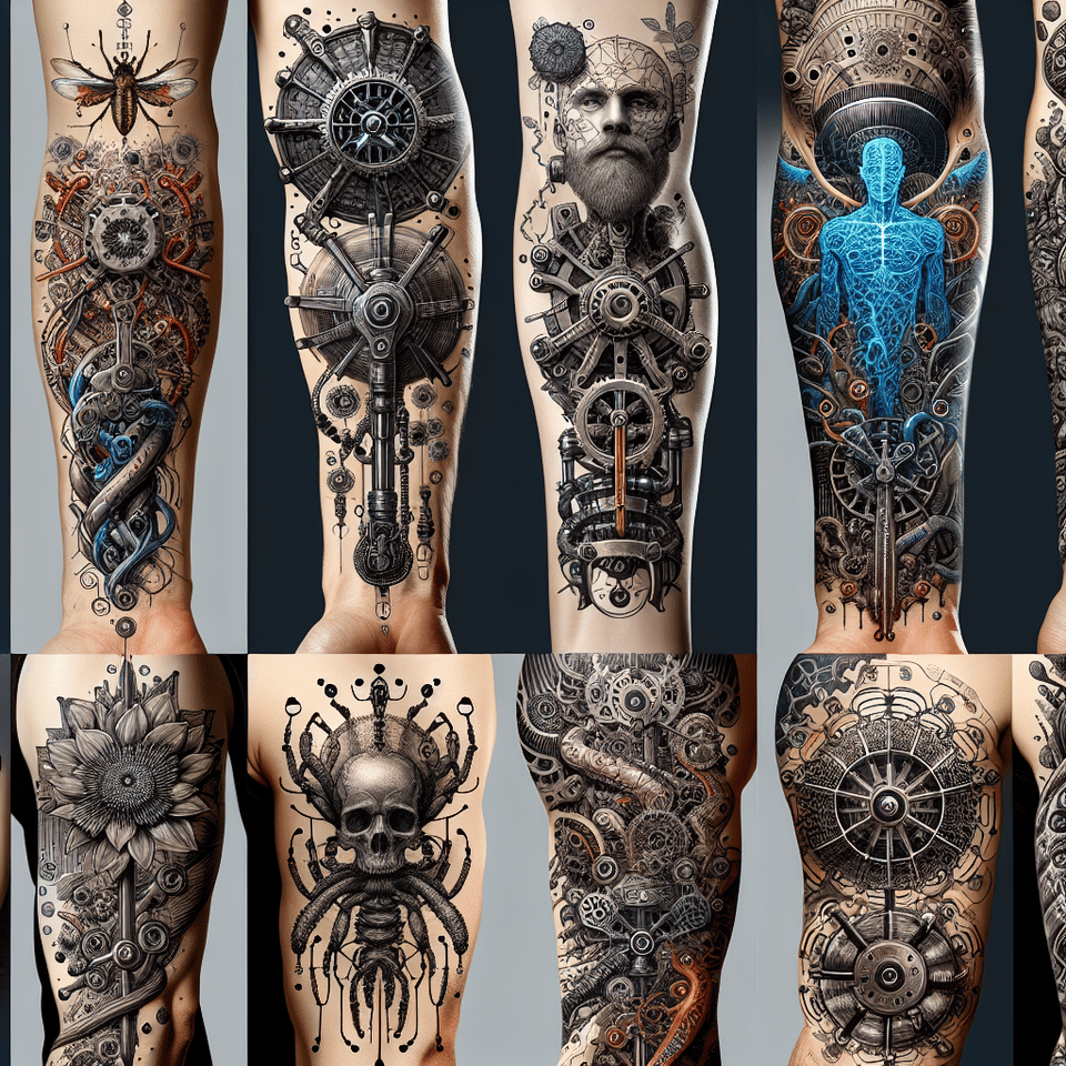 The Ultimate Guide to Biomechanical Tattoos: Merging Art with Anatomy