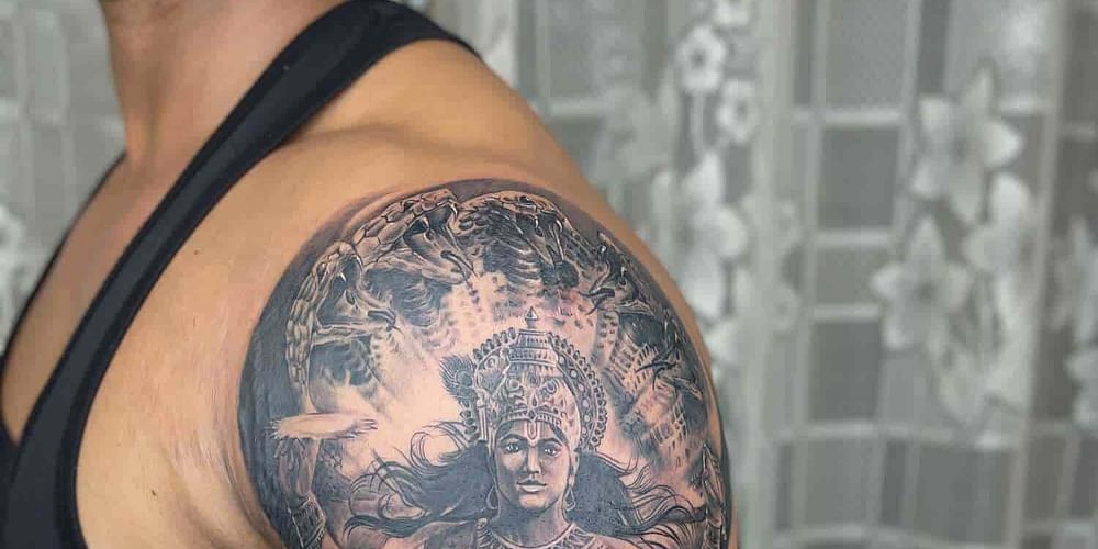 What is the average cost of a full sleeve tattoo in India?