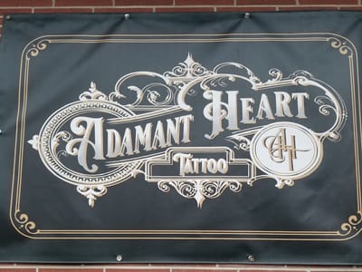 Adamant Heart Tattoo