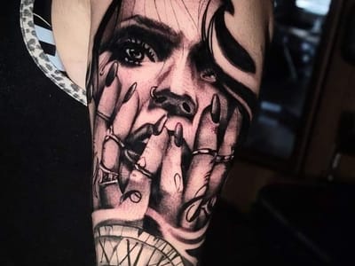 Against The Grain Tattoo