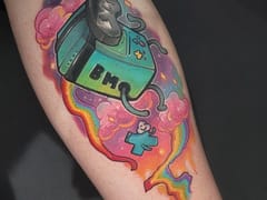 Against The Grain Tattoo