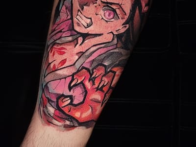 Against The Grain Tattoo