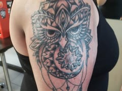 Aggressive Contrast Tattoo Company