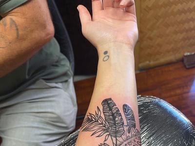 Aloha Moon Tattoo