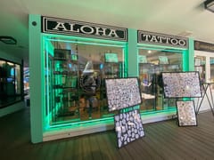 Aloha Tattoo Waikiki Hilton Hawaiian Village Rainbow Bazaar