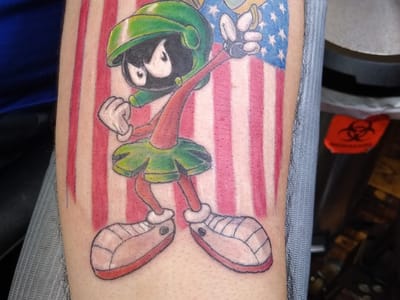 Anchored Arms Custom Tattoo