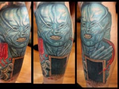 Arrows and Embers Custom Tattoo