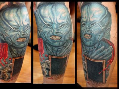 Arrows and Embers Custom Tattoo