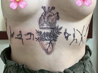 Ascending Lotus Tattoo