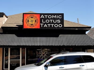 Atomic Lotus Tattoo