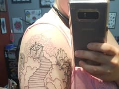 Big Hot Olive Tattoo