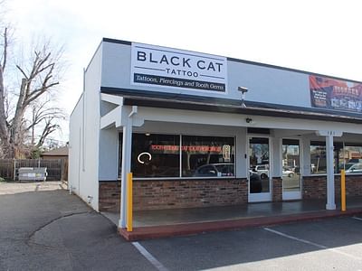 Black Cat Tattoo
