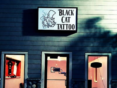 Black Cat Tattoo