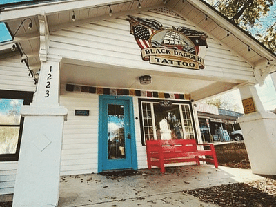 Black Dagger Tattoo