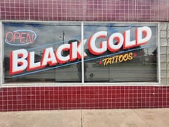 Black Gold Tattoo