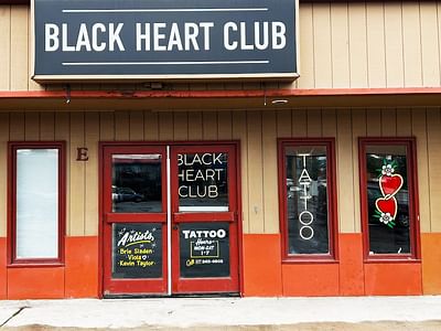 Black Heart Club Tattoo