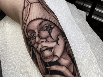 Black horsemen tattoo