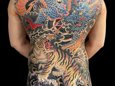 Black Kimono Tattoo