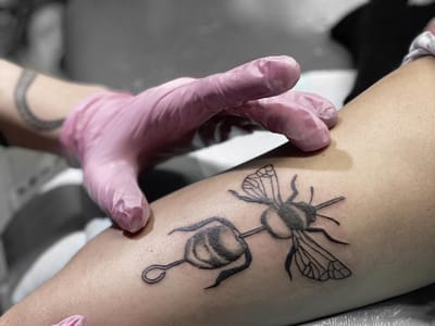 Black Lantern Tattoo