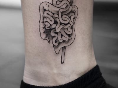 Black Lantern Tattoo