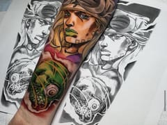 Black Lantern Tattoo