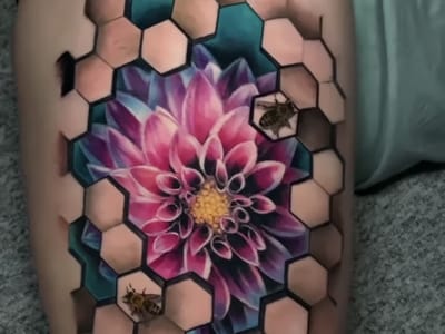 Black Lantern Tattoo