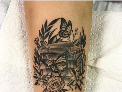 Black Lantern Tattoo