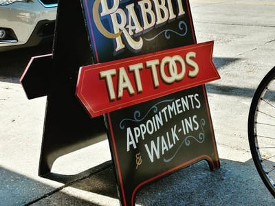 Black Rabbit Tattoo