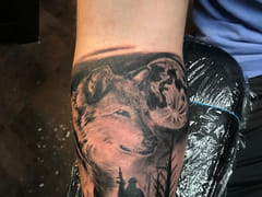 Black Shamrock 215 Tattoo