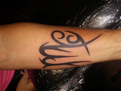 Black Shamrock 215 Tattoo