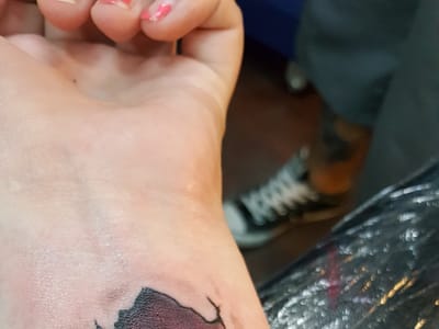 Black Shamrock 215 Tattoo