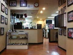 Bleeding beauty tattoo