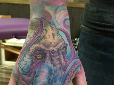 Bleeding Black Tattoo