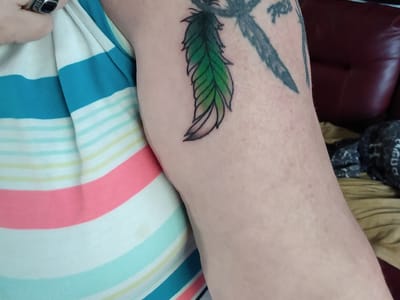 Bleeding Heart Tattoo