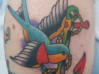 Bob Robert's Spotlight Tattoo