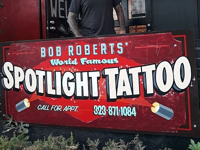 Bob Robert's Spotlight Tattoo
