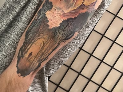 Broken Clover Tattoo